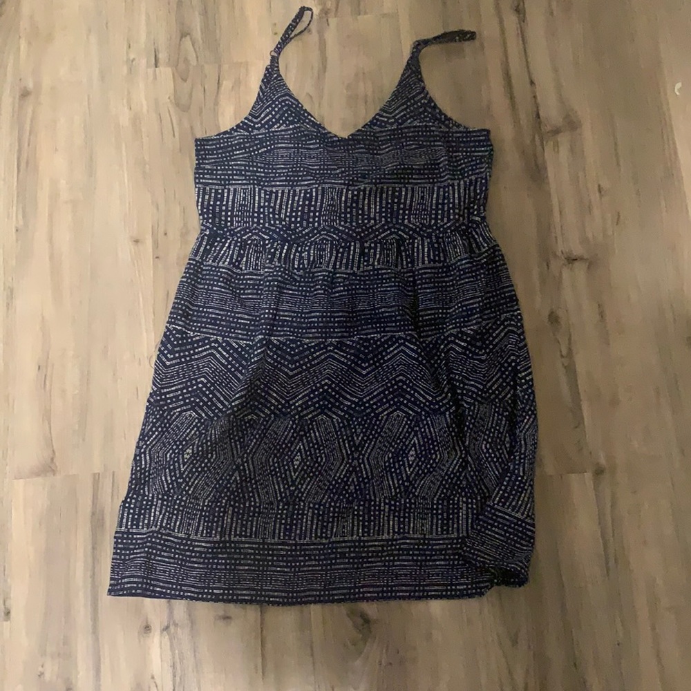 Lulus casual navy dress